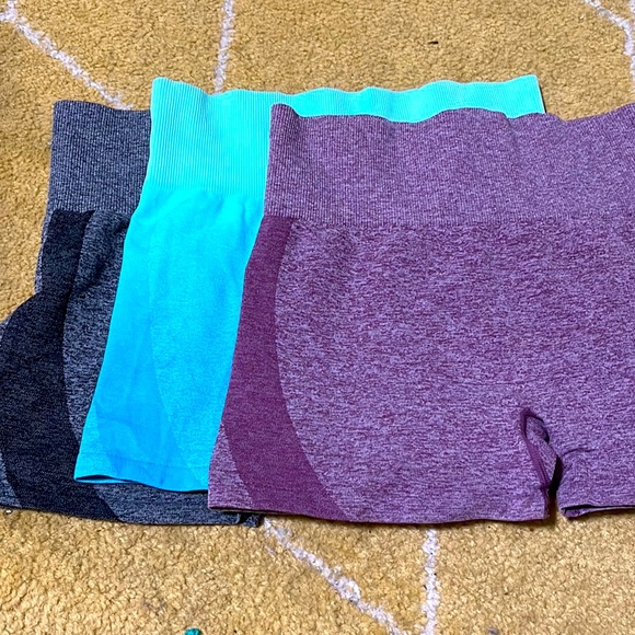 PINK Victoria's Secret Pants - Victoria’s Secret PINK Seamless shorts Bundle Size S